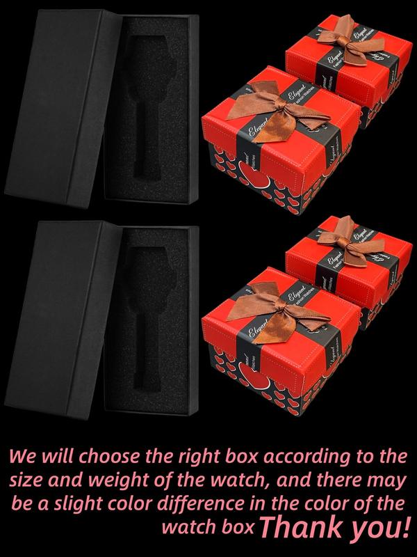 Men's Punk Style Round Dial Quartz Watch, Gifts for Boyfriend, Fashion Watch for Party, Daily Decor, Trendy All-match & Exquisite Watch for Birthday Gift with Box