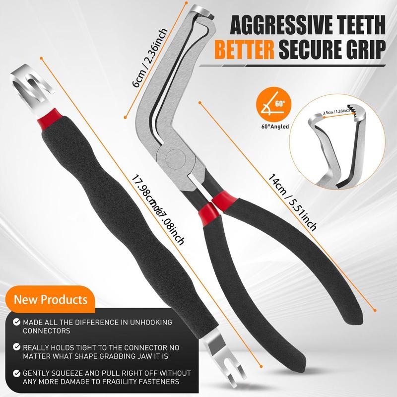 Electrical Disconnect Pliers, Automotive Tools, Fuel Line Pliers, Disconnect Repair Tools, Professional Hand Tools for Home & Office, Dual Functionality Tool, Heavy Duty Hardware, Men Gifts