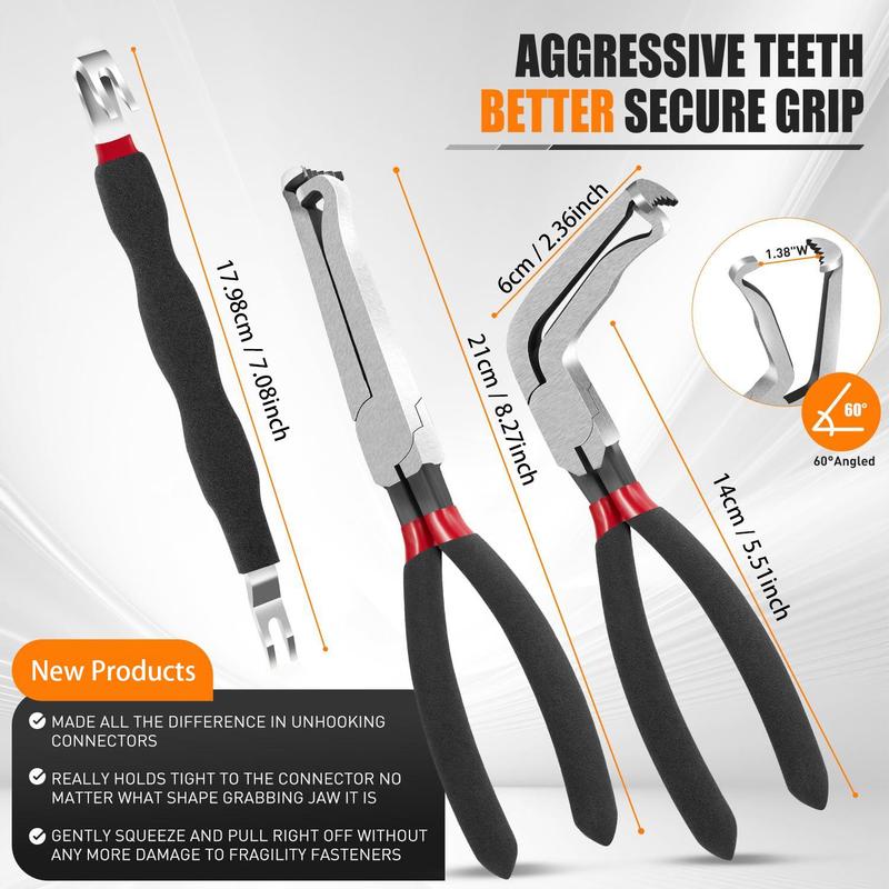 Electrical Disconnect Pliers, Automotive Tools, Fuel Line Pliers, Disconnect Repair Tools, Professional Hand Tools for Home & Office, Dual Functionality Tool, Heavy Duty Hardware, Men Gifts