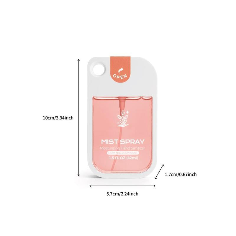 Portable Travel Size Hand Sanitizer Spray, 1/3/6 Counts/set Mist Spray Hand Sanitizer, Refresh Hand Wash Spray for Women & Girls, Travel Essentials, Travel Size, Gifts for Girl, Body Care Products, Parasite Vs Hand Sanitizer