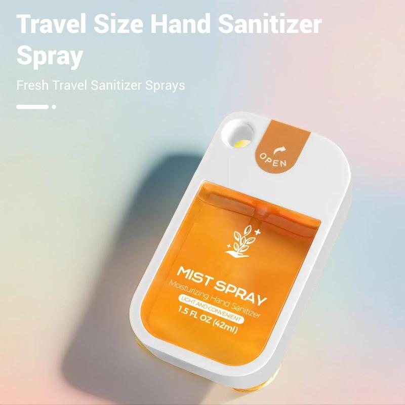 Portable Travel Size Hand Sanitizer Spray, 1/3/6 Counts/set Mist Spray Hand Sanitizer, Refresh Hand Wash Spray for Women & Girls, Travel Essentials, Travel Size, Gifts for Girl, Body Care Products, Parasite Vs Hand Sanitizer