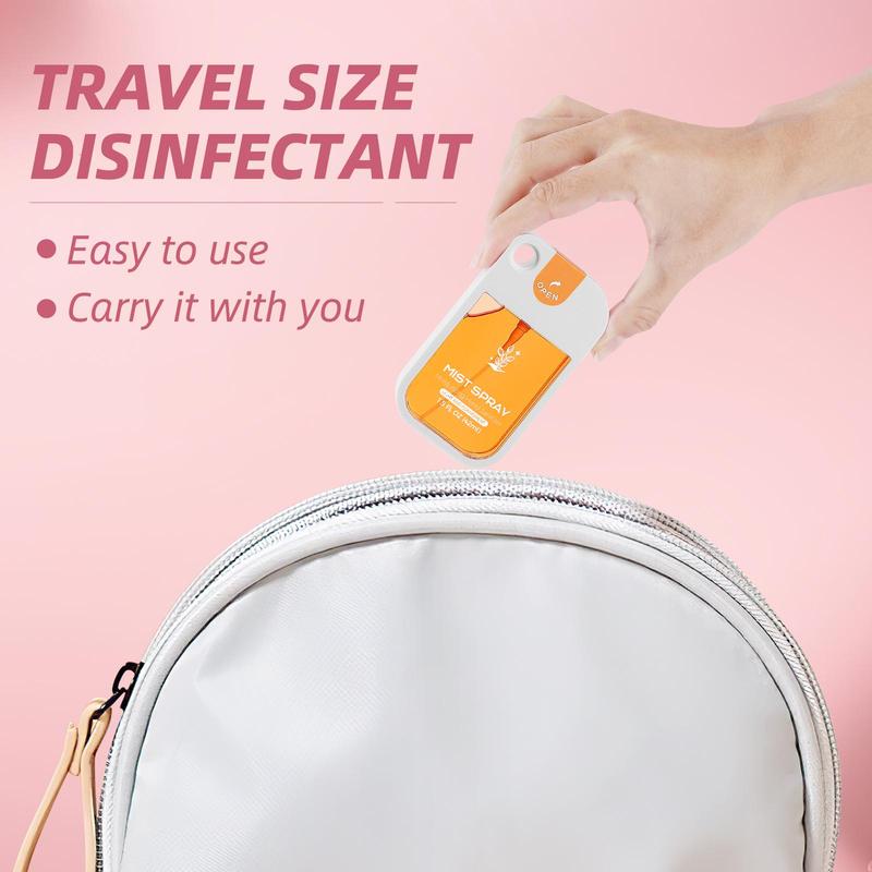Portable Travel Size Hand Sanitizer Spray, 1/3/6 Counts/set Mist Spray Hand Sanitizer, Refresh Hand Wash Spray for Women & Girls, Travel Essentials, Travel Size, Gifts for Girl, Body Care Products, Parasite Vs Hand Sanitizer