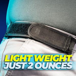BeltPro No Buckle Belt — Fits 1.5 Inch Belt Loops, Easy To Use Invisible Elastic Adjustable